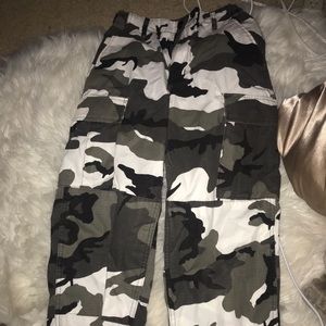 Cargo high waisted joggers